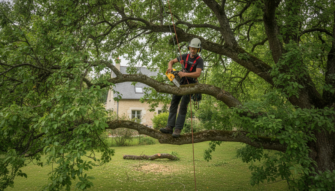 Contactez votre élagage et abattage d'arbres à Angers