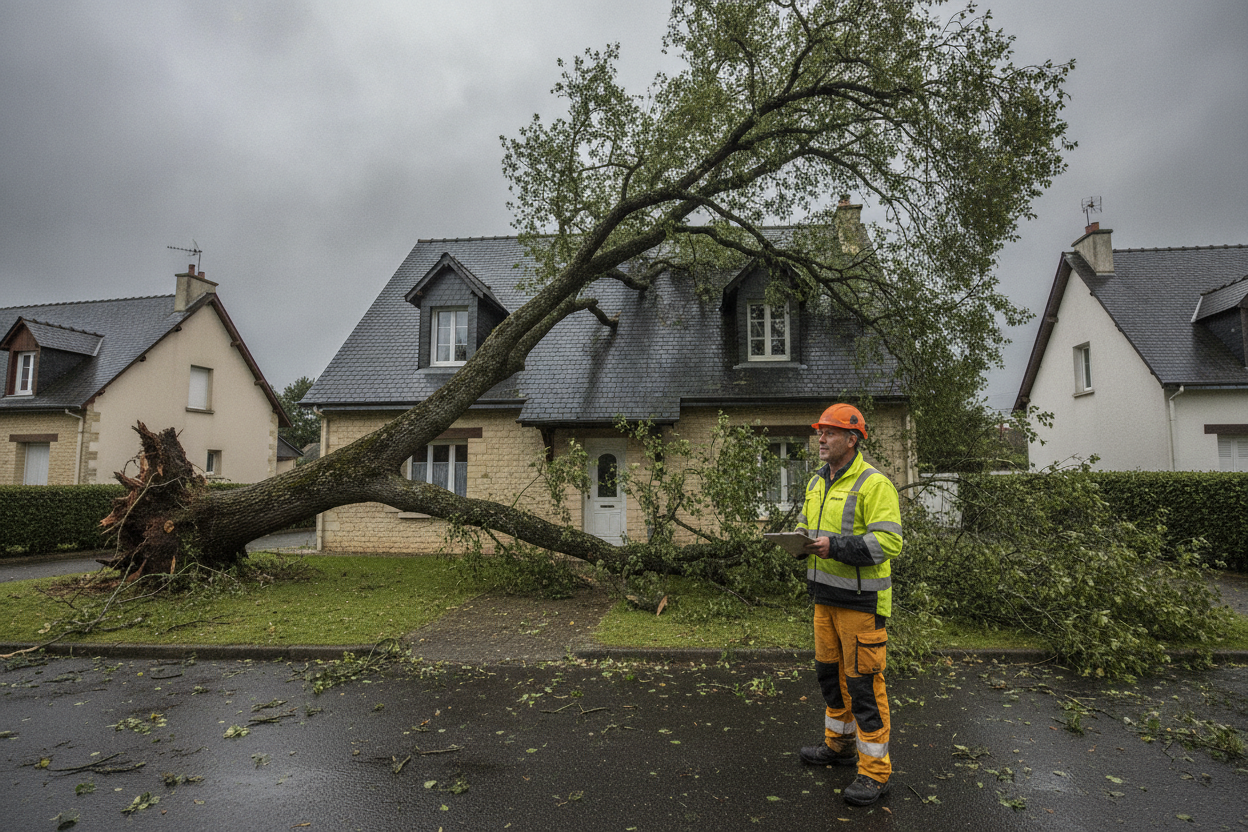 Élagage et abattage d'urgence à Angers