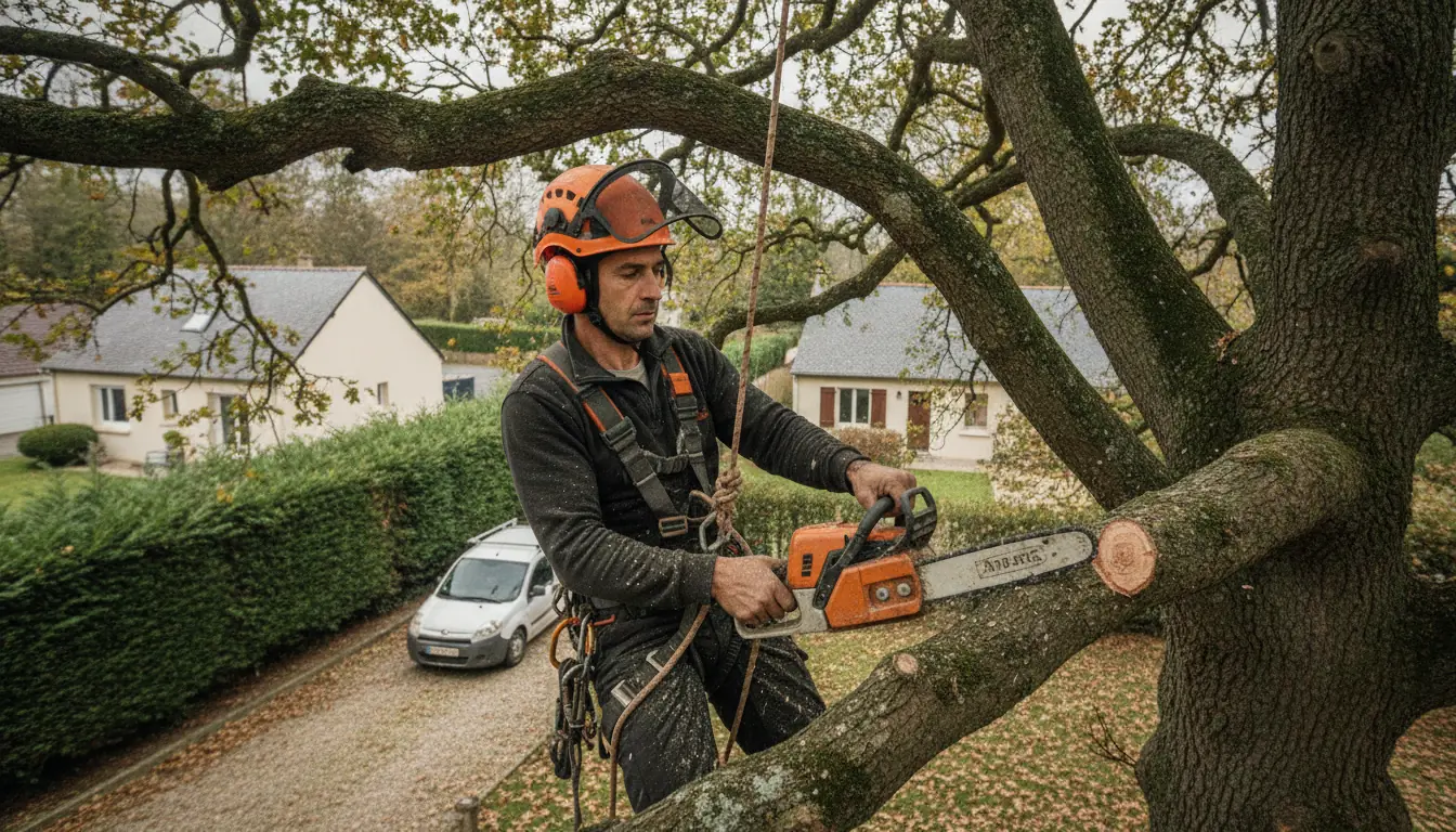 élagage et abattage d'arbres à Avrillé