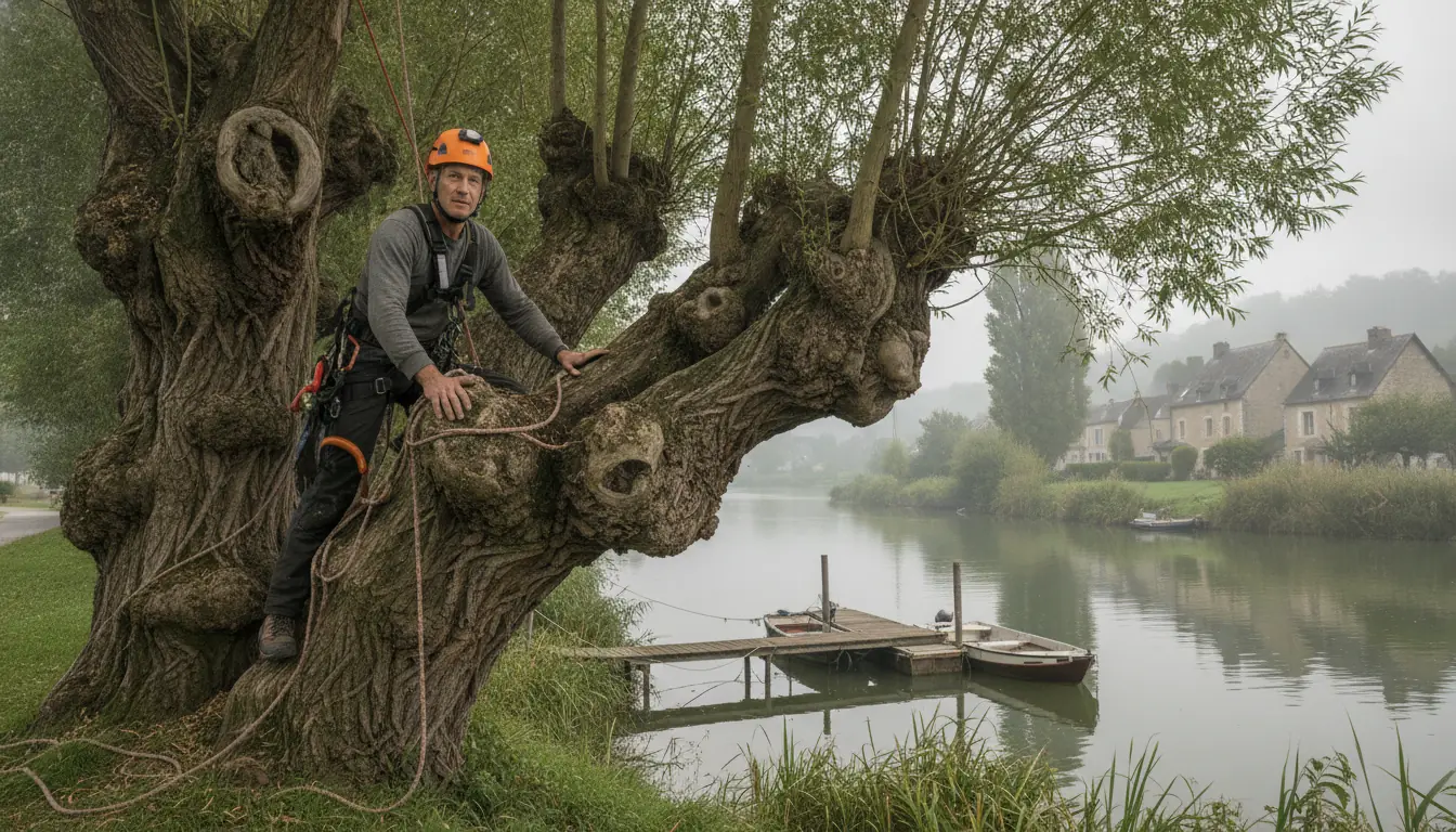 élagage et abattage d'arbres à Bouchemaine