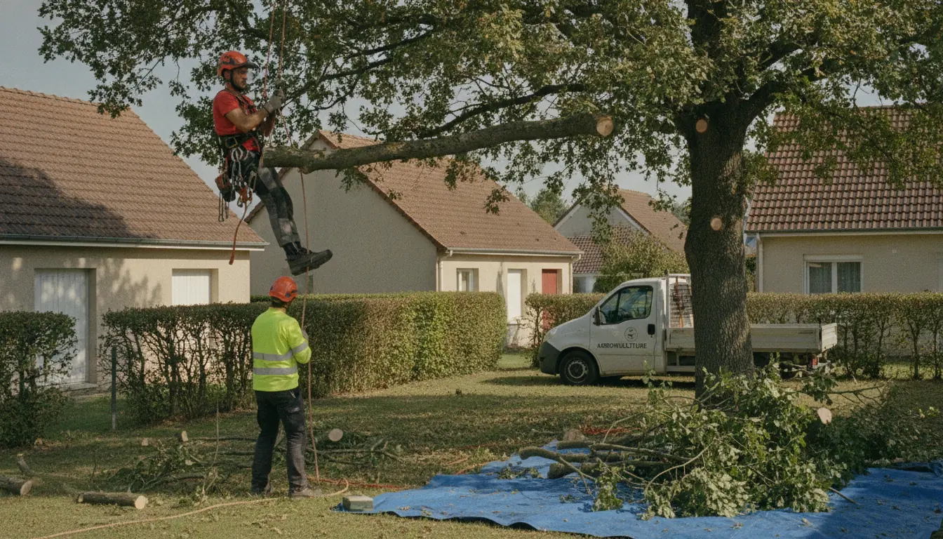 élagage et abattage d'arbres à Saint-Barthélemy-d'Anjou