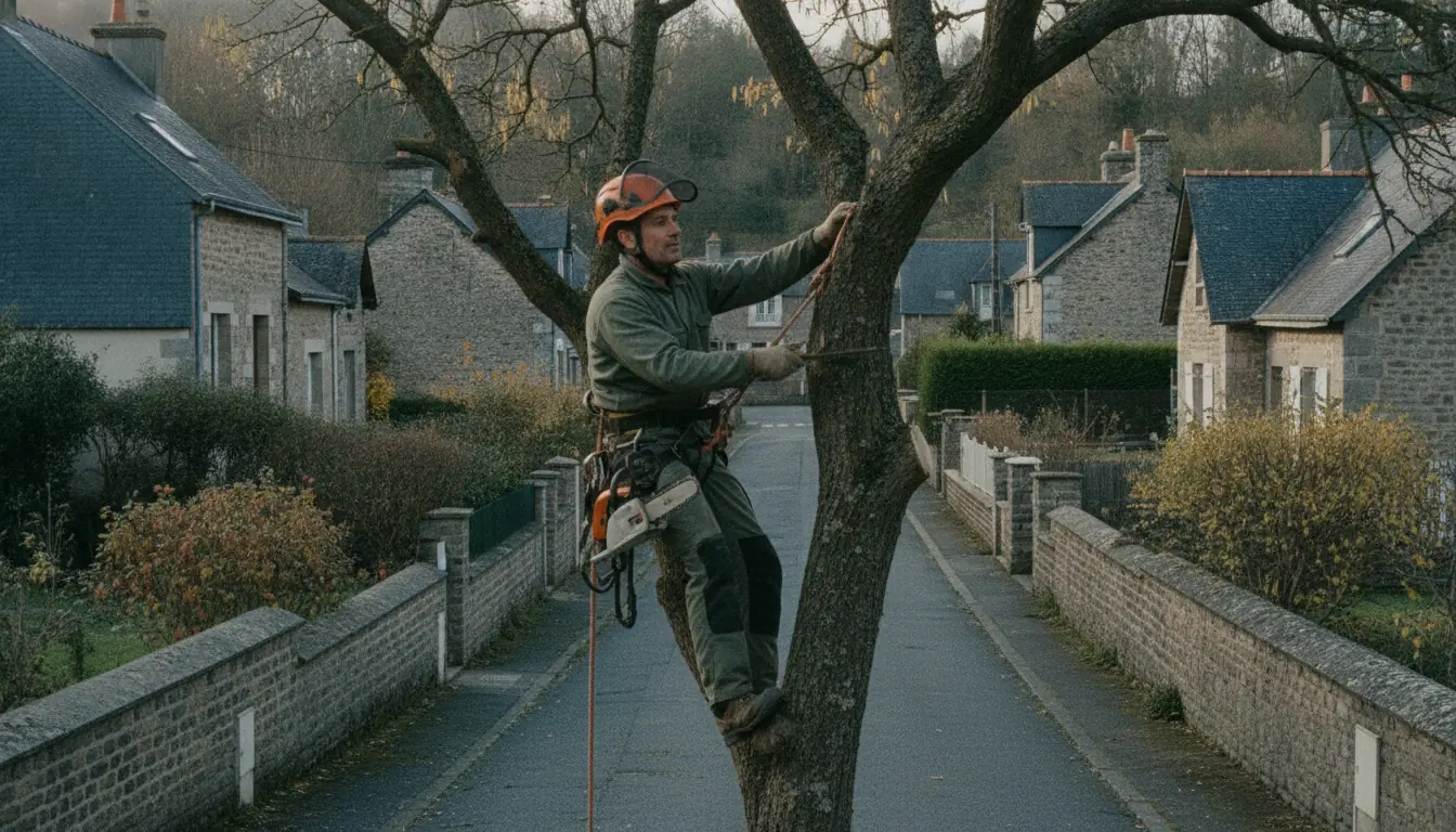 élagage et abattage d'arbres à Trélazé